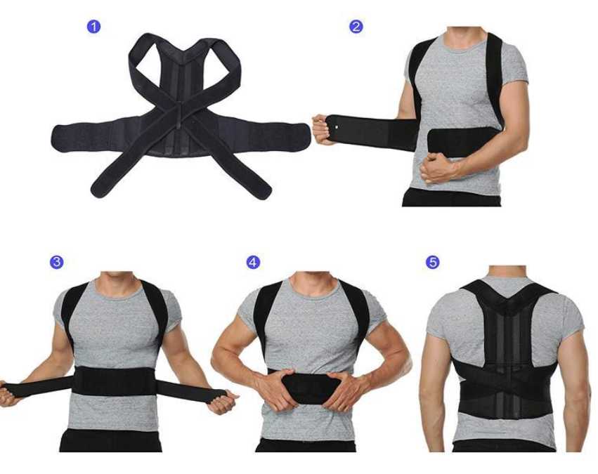 HotSale Men women Adjustable Posture Corrector Corset Back Support Belt Lumbar Support Sports Safety Straight Corrector - Get Me Products