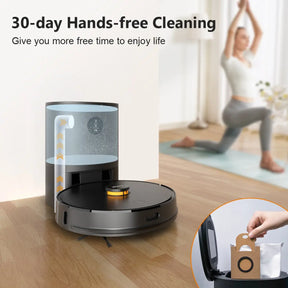 Imou Intelligent Robotic Self empty Vacuum Cleaner Robot Aspirador - Get Me Products