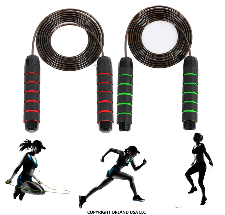 Jump Rope Skipping Aerobic Exercise Adjustable Bearing Speed - Get Me Products