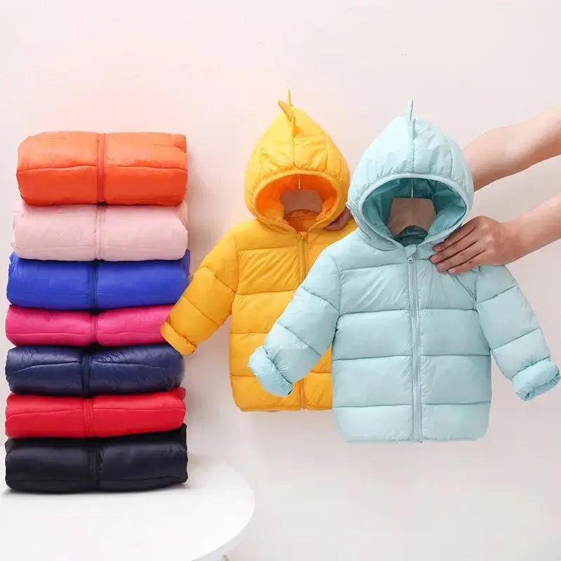 Kids Girls Boys Winter Hooded Coats Fashion for 1 - 6 years - Get Me Products