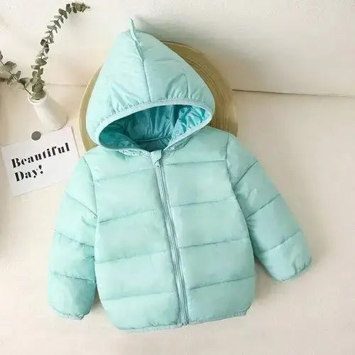 Kids Girls Boys Winter Hooded Coats Fashion for 1 - 6 years - Get Me Products