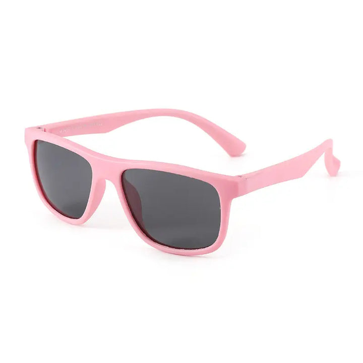 Kids Sunglasses Silicone Polarized Eyewear Fashion Outdoor Children's Sun Glasses UV400 Protection Boy Girl Cute Vintage ET8249 - Get Me Products