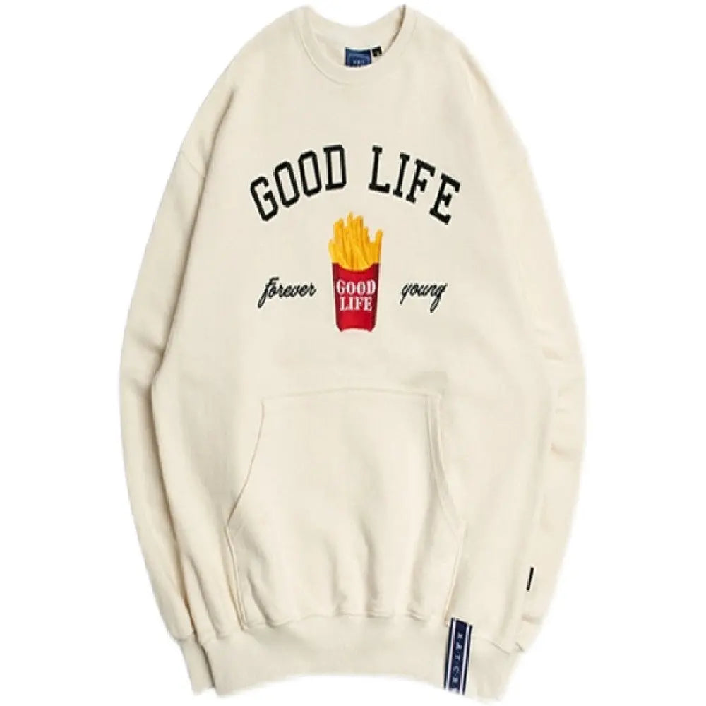 Loose French Fries Coat Long Sleeve - Get Me Products