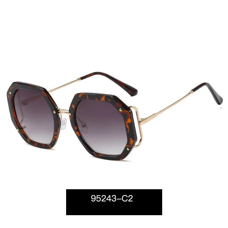 Designer Sunglasses Women Fashion Shades UV400 Big Glasses Oculos CE UV400 PC Gradient Resin - Get Me Products