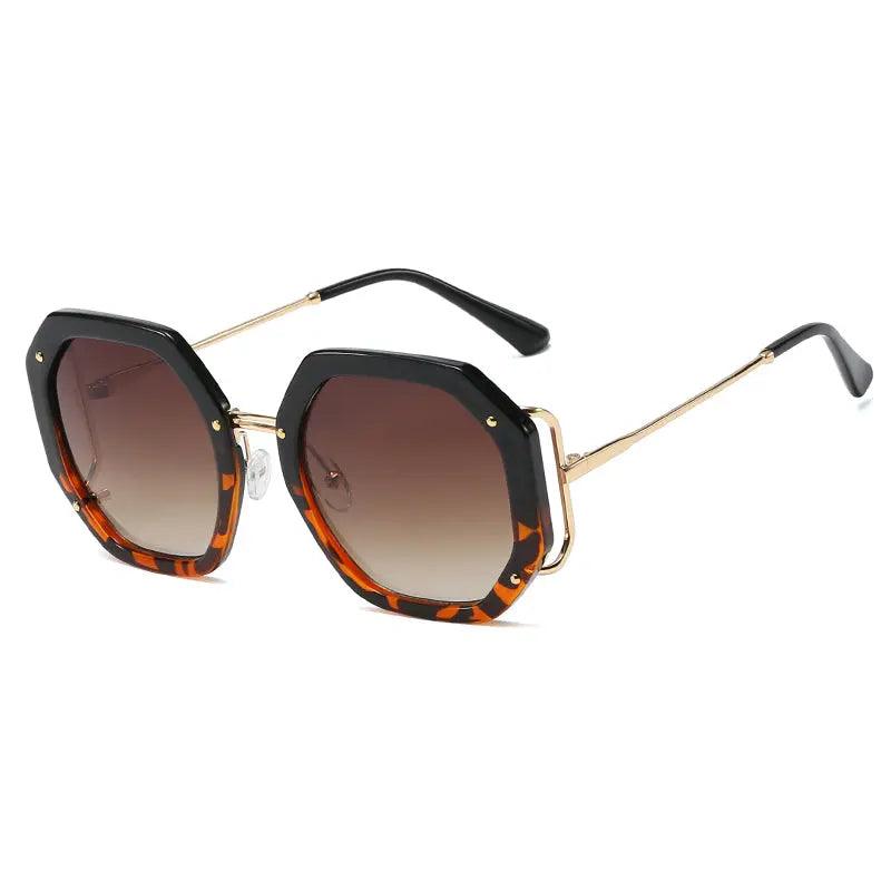 Designer Sunglasses Women Fashion Shades UV400 Big Glasses Oculos CE UV400 PC Gradient Resin - Get Me Products