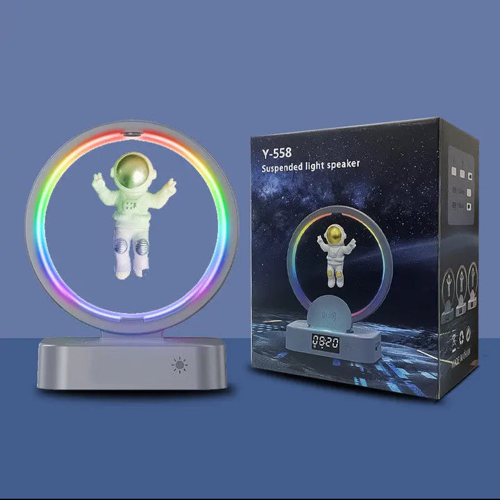 Magnetic Levitation Astronaut Bluetooth Speaker Clock - Get Me Products