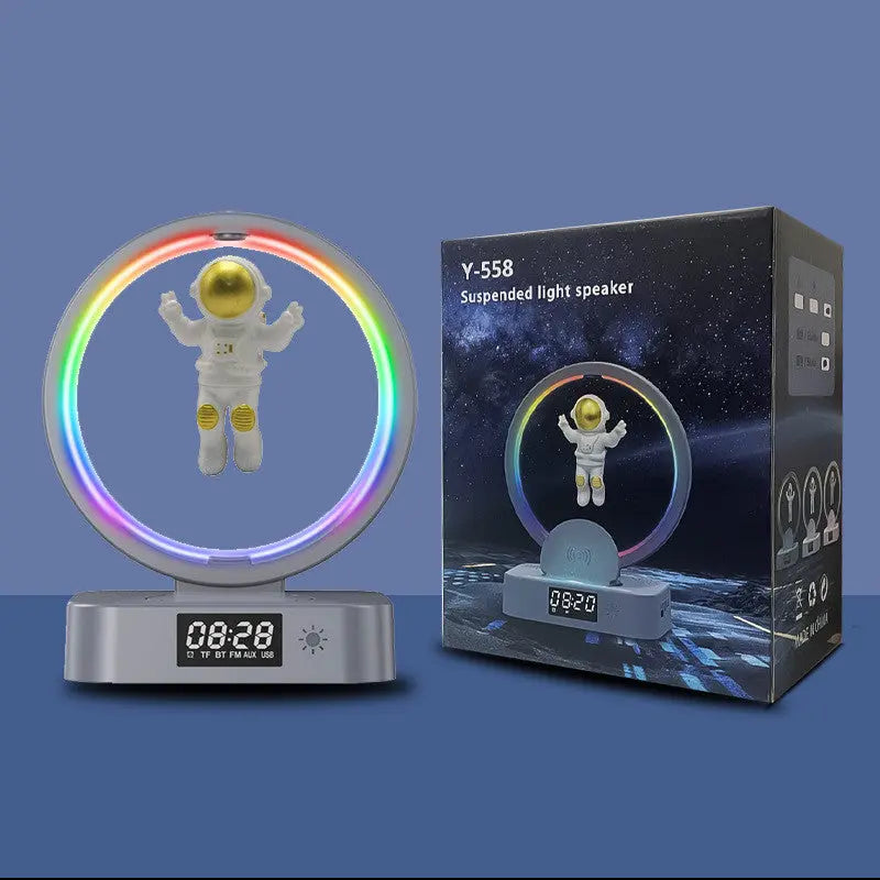 Magnetic Levitation Astronaut Bluetooth Speaker Clock - Get Me Products