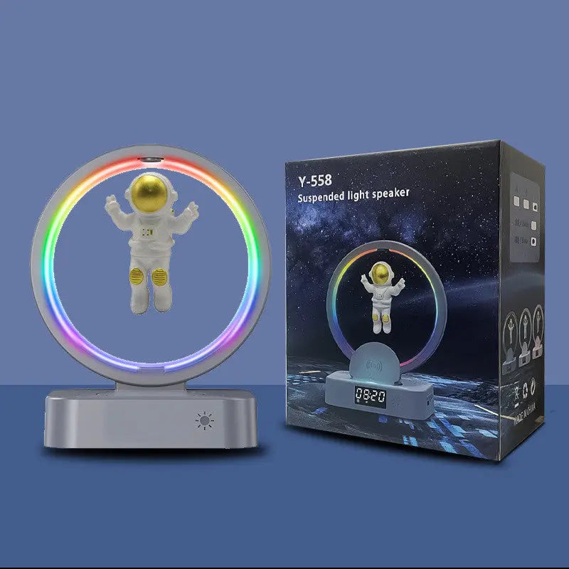 Magnetic Levitation Astronaut Bluetooth Speaker Clock - Get Me Products