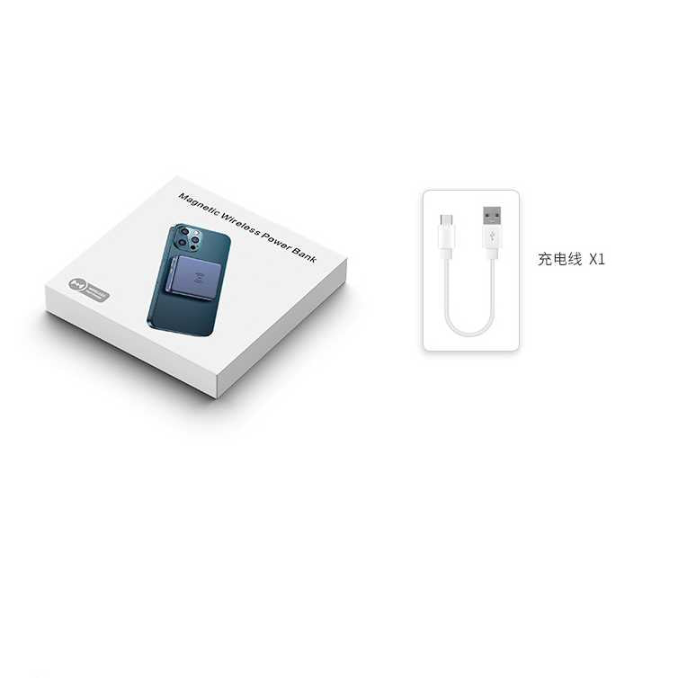 Magnetic Qi Wireless Portable 5000mAh Battery Power Bank for Phone 12 Power Bank  Charger GetMeProducts