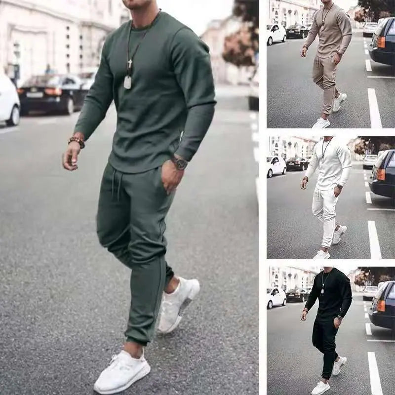 Men activewear tracksuits set custom men sweat suits track suit men joggers suits set - Get Me Products