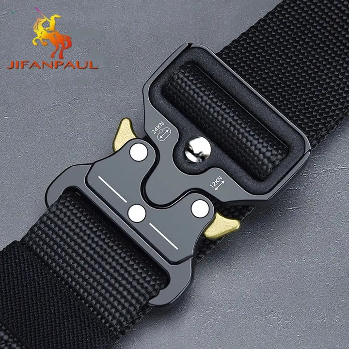 Men's Belt Army Outdoor Hunting Tactical Multi Function Combat Survival High Quality Marine Corps Canvas For Nylon Male Luxury GetMeProducts