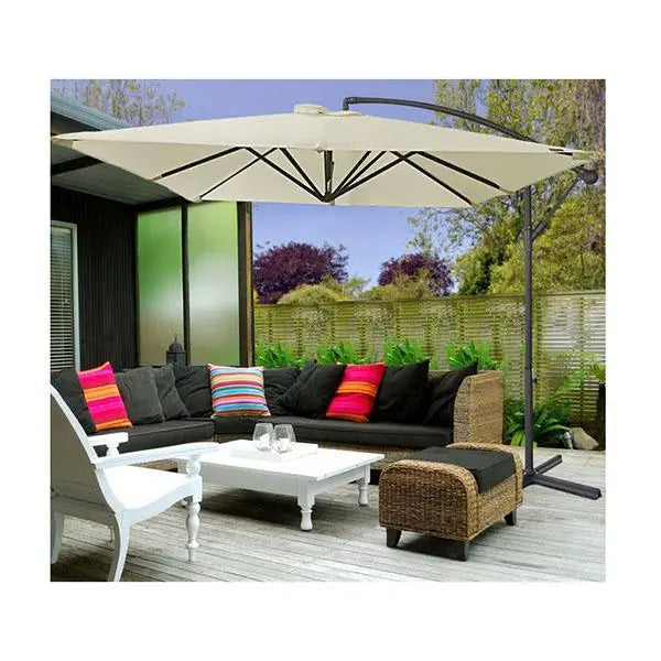 Milano Outdoor Umbrella Cantilever Garden Deck Patio Shade - Get Me Products