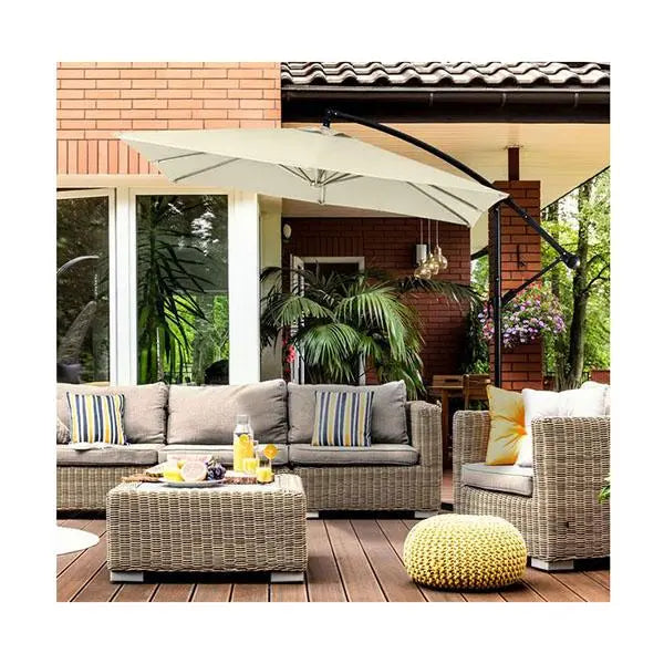 Milano Outdoor Umbrella Cantilever Garden Deck Patio Shade - Get Me Products