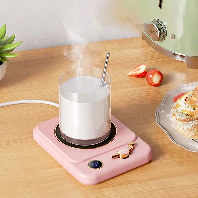 Milk Heating Insulation Base Desktop Digital Display Warming Pad - Get Me Products