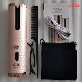 Multifunctional Automatic Wireless Curling Iron - Get Me Products