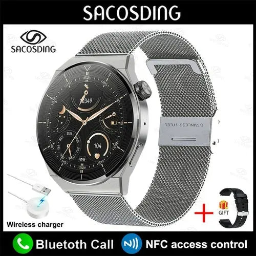 Smart Watch Men GT3 Pro AMOLED HD Screen Heart Rate - Get Me Products