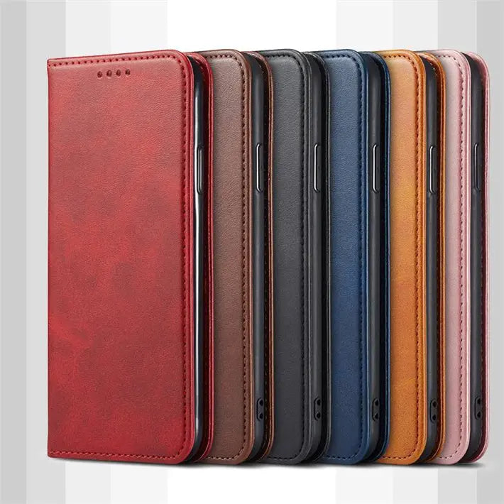 New Arrival Multifunction Card Slots Wallet Mobile Back Cover Phone Case Pu Leather Case For iPhone 13 13Pro 12 11 X XR 7 8 - Get Me Products