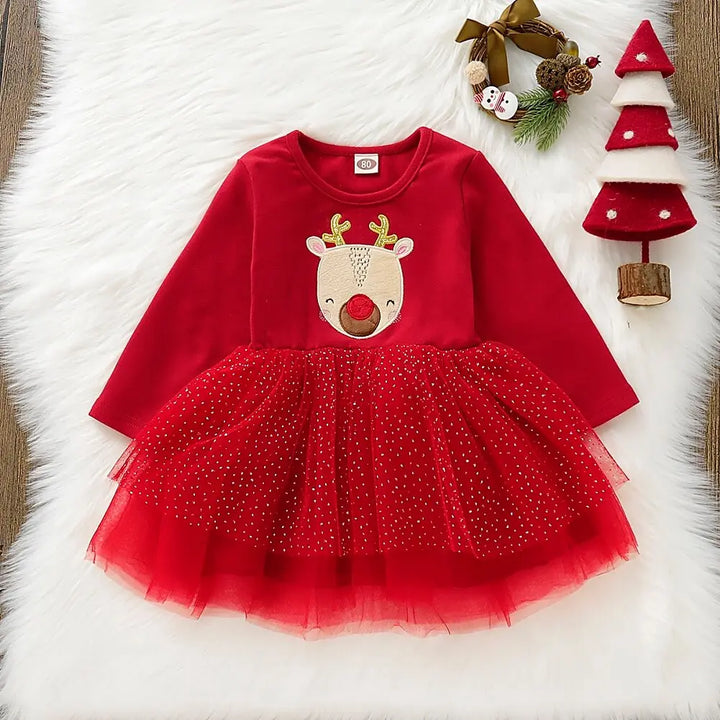 Noel Christmas Dress for Kids and Babies with Tutu - Get Me Products