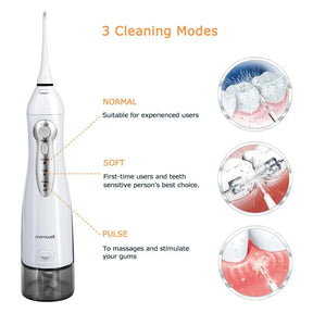 Oral Irrigator USB Rechargeable Water Flosser Portable Dental Water - Get Me Products