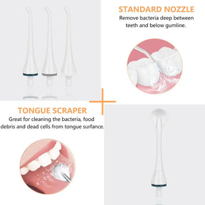 Oral Irrigator USB Rechargeable Water Flosser Portable Dental Water - Get Me Products