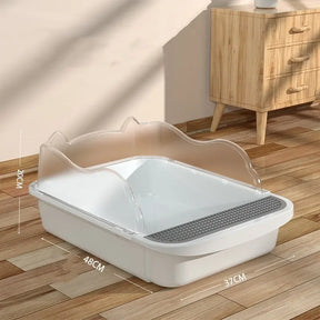 Oversized Splash-proof Cat With Sand In A Litter Box - Get Me Products