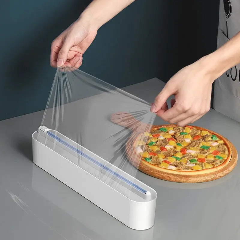 Plastic Wrap Cutter Refrigerator Magnetic Suction - Get Me Products