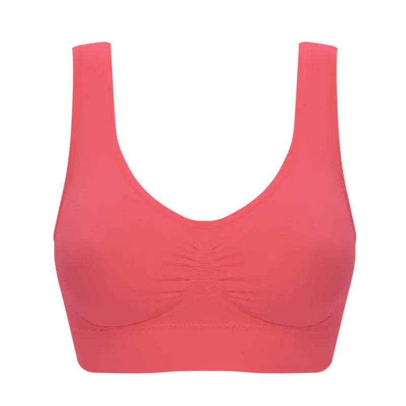 Plus Size Bras For Women Seamless Bra With Pads Big Size 5XL 6XL Bralette Push Up Brassiere Bra Vest - Get Me Products