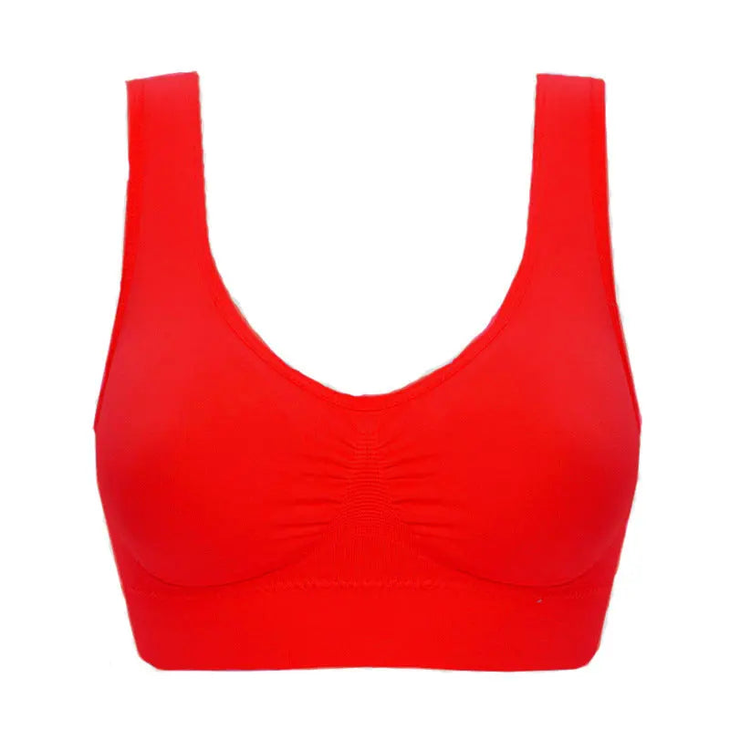 Plus Size Bras For Women Seamless Bra With Pads Big Size 5XL 6XL Bralette Push Up Brassiere Bra Vest - Get Me Products