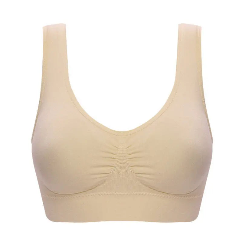 Plus Size Bras For Women Seamless Bra With Pads Big Size 5XL 6XL Bralette Push Up Brassiere Bra Vest - Get Me Products