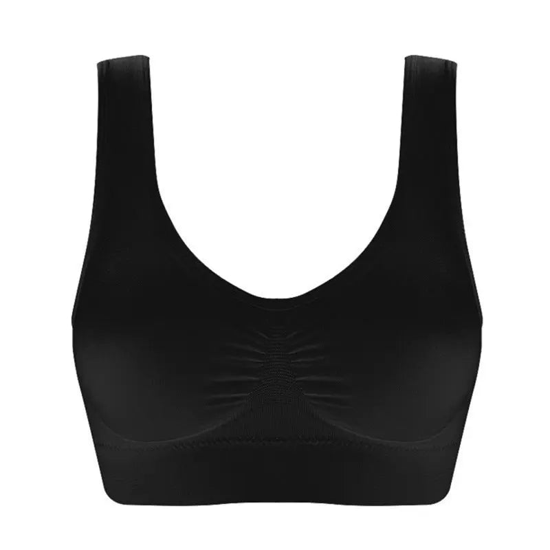 Plus Size Bras For Women Seamless Bra With Pads Big Size 5XL 6XL Bralette Push Up Brassiere Bra Vest - Get Me Products