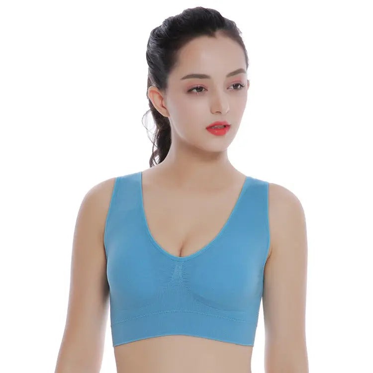 Plus Size Bras For Women Seamless Bra With Pads Big Size 5XL 6XL Bralette Push Up Brassiere Bra Vest - Get Me Products