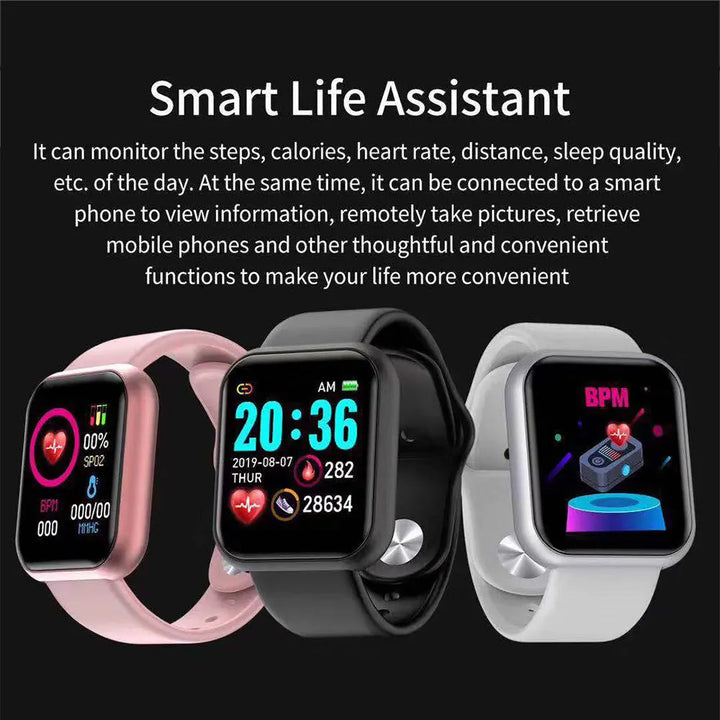 Wrist Band Watch For Sport Smartwatch D20 Y68 Smart Bracelet Sport Watch - Get Me Products