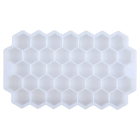 SILIKOLOVE Honeycomb Ice Cube Trays with Removable Lids Silica Gel Ice Cube Mold BPA Free - Get Me Products