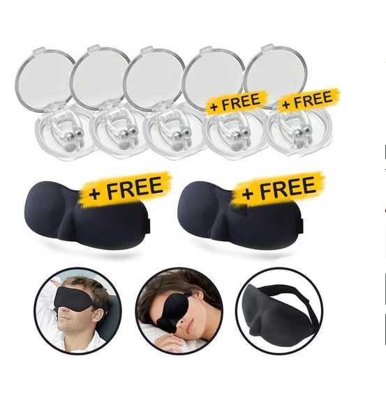 Silicone Magnetic Anti Snore Stop Snoring Nose Clip Sleep Tray Sleeping Aid Apnea Guard Night Device - Get Me Products