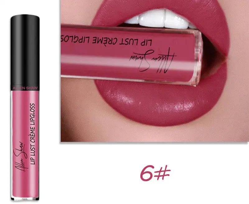 Silky Cream Texture Lip Gloss Aliexpress Shopee Cross-Border Exclusive Lip Glaze Lip Gloss Lipstick - Get Me Products