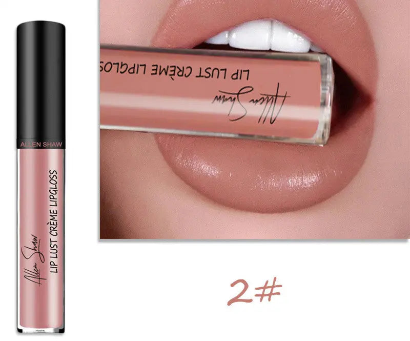 Silky Cream Texture Lip Gloss Aliexpress Shopee Cross-Border Exclusive Lip Glaze Lip Gloss Lipstick - Get Me Products