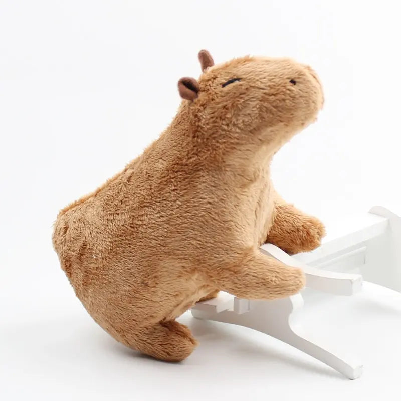 Simulation Capybara Stuffed Animals Plush Toy Soft Dolls Real Life Capybara Dolls Kids Toys Peluche Juguetes Christmas Gift 18cm - Get Me Products