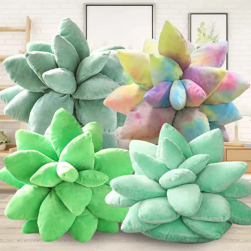 Simulation Plant Succulent Pillow Plush Toy Office Chair Cushion - Get Me Products
