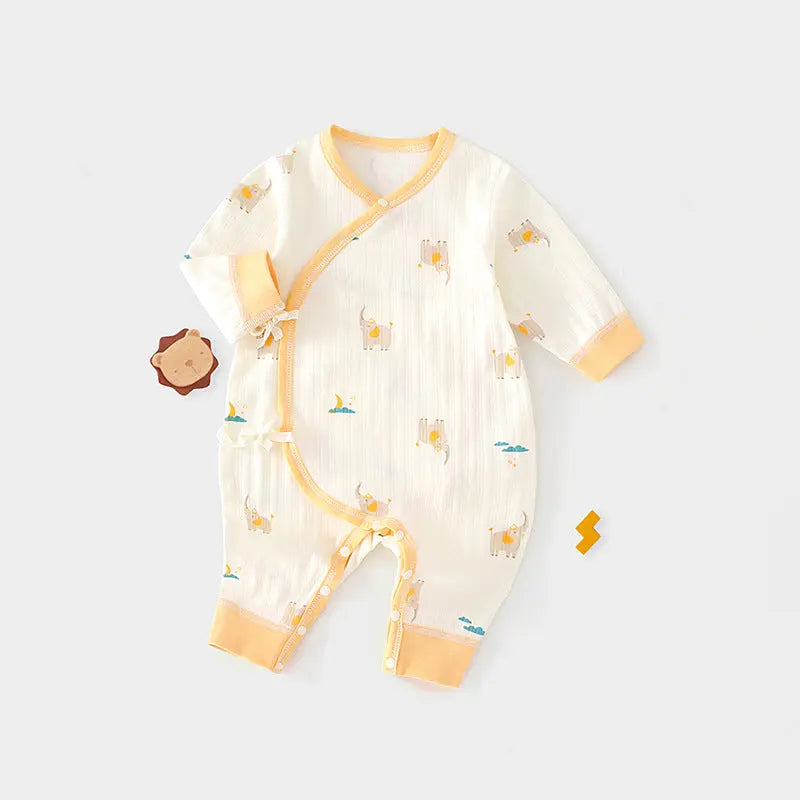 Spring And Autumn Seasons Newborn Cotton Clothes Onesie - Get Me Products