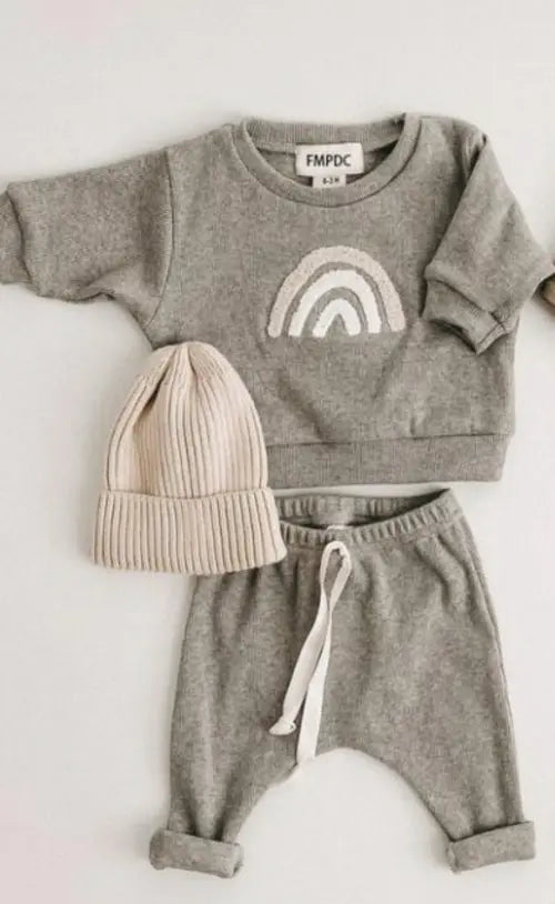 Spring Fashion Baby Clothing Baby Girl Boy Clothes Set New born - Get Me Products