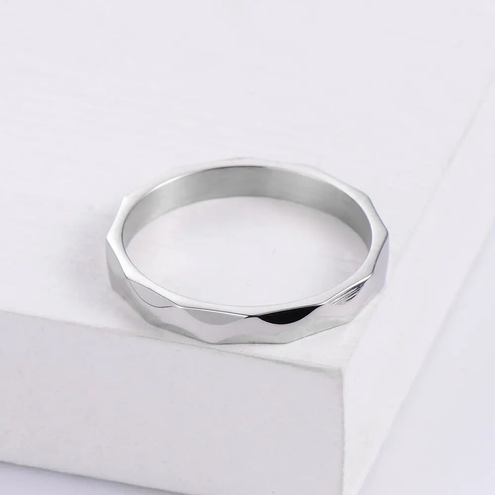 Stainless Steel Finger Jewelry Women Mens Pinky Engineers Iron Ring Sale - Get Me Products