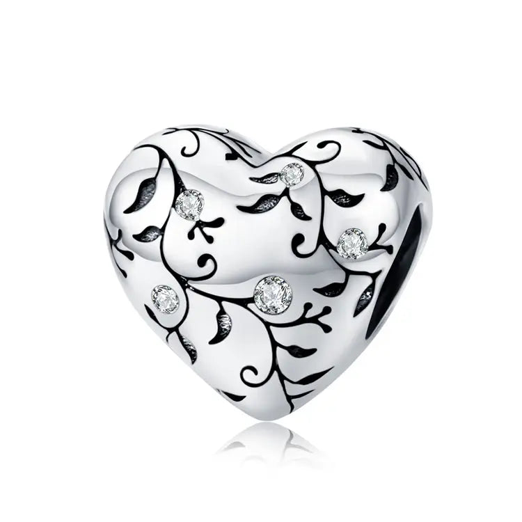 Sterling silver super mom charms pendants I love my family charm pendant kids charms for bracelet making jewelry - Get Me Products