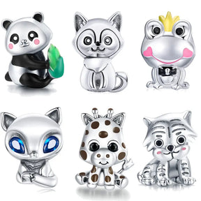 Sterling silver super mom charms pendants I love my family charm pendant kids charms for bracelet making jewelry - Get Me Products