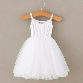 Summer Cute Girls Sequined Princess Dress Kids Sleeveless Tulle - Get Me Products