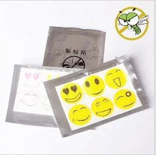Summer Smile Mosquito Sticker Cartoon Mosquito Repellent Mosquito Repellent Mosquito Sticker 6 Pieces Of Random Color - Get Me Products