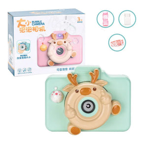 The New Automatic Size Bubble Camera Fan Vibrato With The Same Children'S Toy - Get Me Products