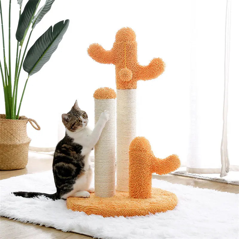 US Warehouse Free Shipping Hot Sale Cactus Cat Tree Scratcher Cat Scratching Posts - Get Me Products