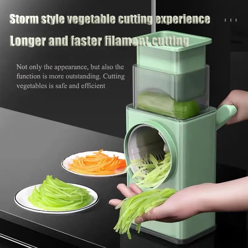 Vegetable Cutter Slicer Safe Mandoline Chopper Multifunctional Kitchen Tools For Fruit Potato Carrot French Fries Slicer - Get Me Products