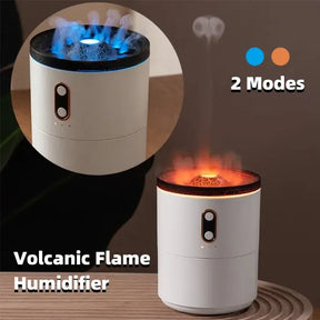 Volcanic Flame Aroma Essential Oil Diffuser USB Portable Jellyfish Air Humidifier Night Light Lamp Fragrance Humidifier - Get Me Products