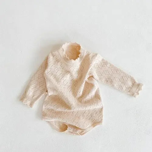 Winter Baby Jumpsuits 0 24M Knitted Cotton Baby Girl Rompers Autumn - Get Me Products